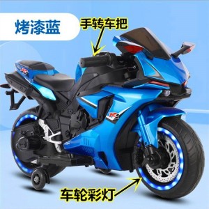 儿童电动摩托车1-8岁可坐人音乐摩托车充电儿童电动车童车
