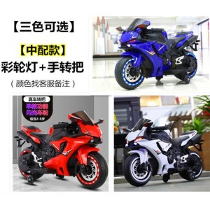 儿童电动摩托车1-8岁可坐人音乐摩托车充电儿童电动车童车