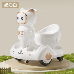 新款儿童电动车平衡车2-6岁宝宝电瓶车室内转转车可坐人漂移车