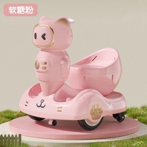新款儿童电动车平衡车2-6岁宝宝电瓶车室内转转车可坐人漂移车