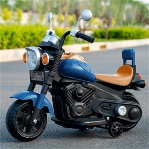 儿童电动摩托车三轮2-6岁男女孩宝宝玩具可坐人小孩哈雷充电