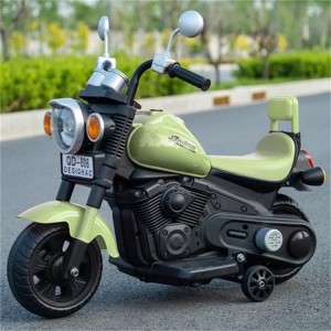 儿童电动摩托车三轮2-6岁男女孩宝宝玩具可坐人小孩哈雷充电