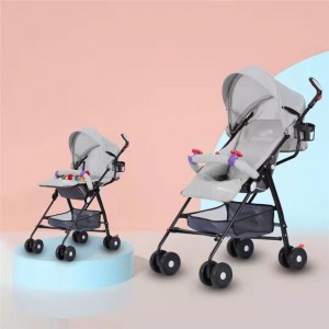 婴儿推车可坐可躺宝宝轻便折叠简易儿童便携式伞车手推车