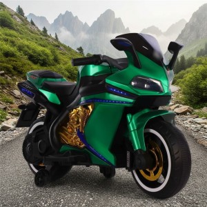 儿童电动摩托车大号模型2-10岁男女孩宝宝可坐双电瓶玩具车