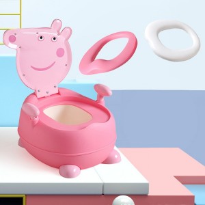 大号儿童坐便器婴幼儿卡通小猪马桶女孩座便器抽屉式男宝尿盆