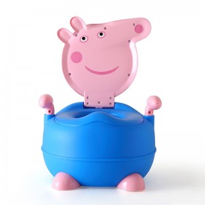 大号儿童坐便器婴幼儿卡通小猪马桶女孩座便器抽屉式男宝尿盆