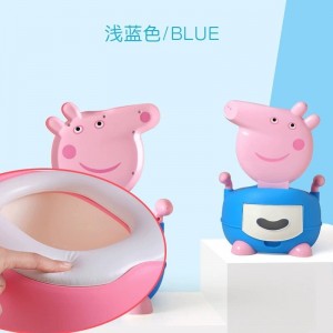 大号儿童坐便器婴幼儿卡通小猪马桶女孩座便器抽屉式男宝尿盆