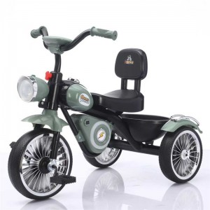 儿童三轮车1-3-2-6岁大号宝宝手推脚踏车儿童车小孩玩具灯光音乐