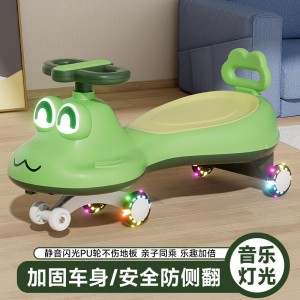 儿童扭扭车1一3岁大人可坐滑行溜溜车男女宝宝摇摇摆玩具车厂家