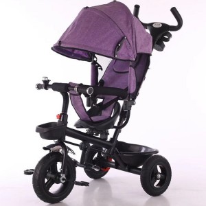 儿童骑乘三轮车/脚踏车三轮车/适合1-6岁婴儿的带篷三轮自行车