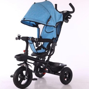 儿童骑乘三轮车/脚踏车三轮车/适合1-6岁婴儿的带篷三轮自行车