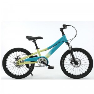 自行车儿童山地车弹簧叉低档无阻尼高碳钢材质儿童自行车