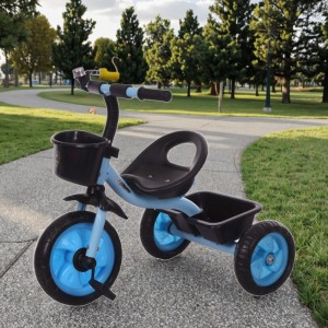 儿童户外塑料三轮车自行车3-8岁宝宝脚踏滑行自行车骑行脚踏车