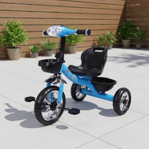 新款儿童三轮车 婴儿三轮自行车带灯光 婴儿三轮脚踏车带音乐