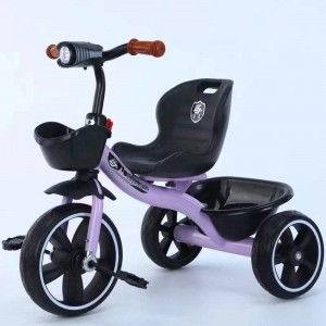 儿童三轮车脚蹬脚踏车宝宝手推单车1-3-5-6岁 小孩玩具车