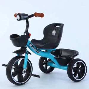 儿童三轮车脚蹬脚踏车宝宝手推单车1-3-5-6岁 小孩玩具车