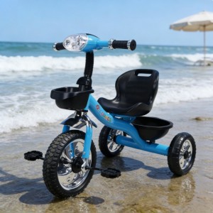 新款儿童三轮车 婴儿三轮自行车带灯光 婴儿三轮脚踏车带音乐