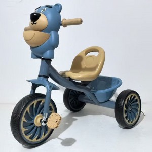 小熊三轮车儿童1-6岁宝宝滑行婴儿学步车儿童三轮车玩具自走滑板车