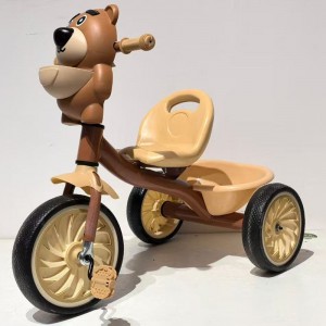 小熊三轮车儿童1-6岁宝宝滑行婴儿学步车儿童三轮车玩具自走滑板车