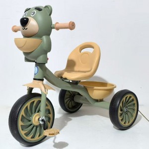 小熊三轮车儿童1-6岁宝宝滑行婴儿学步车儿童三轮车玩具自走滑板车