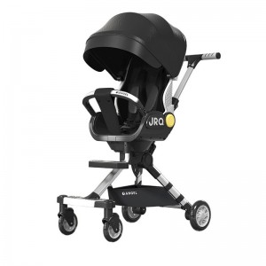 2026款轻质可折叠多种功能婴儿车 采用强化铝合金框架 坐姿和躺姿两种坐姿