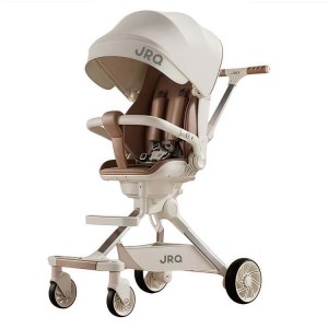 2026款轻质可折叠多种功能婴儿车 采用强化铝合金框架 坐姿和躺姿两种坐姿