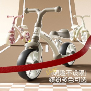 新款儿童平衡车宝宝闪光轮学步车1-6岁男女孩无脚踏滑行车滑步车