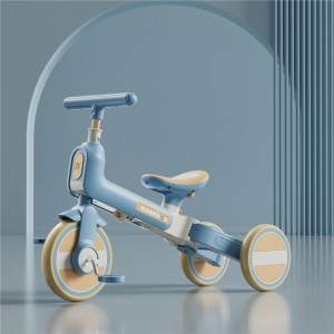 儿童三轮车多种功能轻便脚踏车宝宝玩具孩子童车自行车免充气可折叠