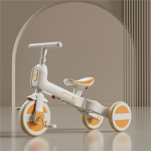 儿童三轮车多种功能轻便脚踏车宝宝玩具孩子童车自行车免充气可折叠