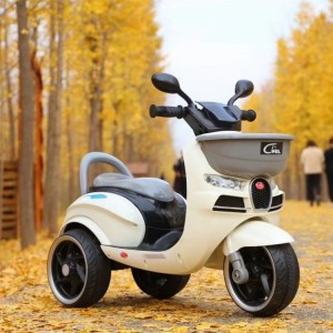 儿童电动摩托三轮车男女孩宝宝电瓶车小孩可坐人充电遥控玩具厂家