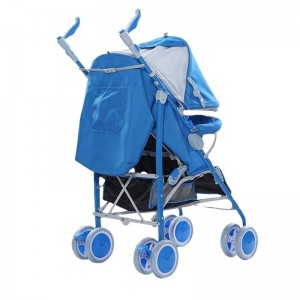 高品质轻质帆布婴儿车 便携式 3 合 1 婴儿车 五点安全可折叠 耐用合金面料结构