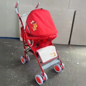 高品质轻质帆布婴儿车 便携式 3 合 1 婴儿车 五点安全可折叠 耐用合金面料结构