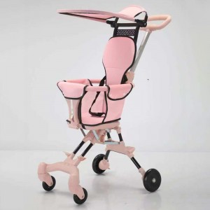遛娃神器婴儿手推车一键收车轻便折叠溜娃车可上飞机宝宝婴儿推车