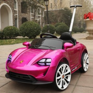 儿童滑行车四轮滑行汽车宝宝玩具车可坐人男女小孩带推把摇摆车