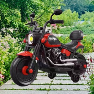 新款儿童电动车摩托车男女孩充电三轮车电瓶车宝宝可坐玩具车