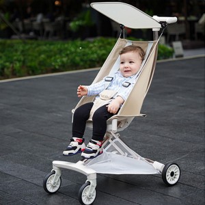婴儿车折叠超轻高景观儿童溜娃车遛娃神器可坐可躺宝宝车婴儿推车