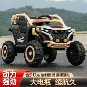 儿童电动车四轮遥控宝宝电动充电汽车越野车可坐人男小孩玩具童车