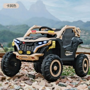 儿童电动车四轮遥控宝宝电动充电汽车越野车可坐人男小孩玩具童车