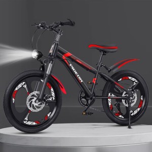 飞鸽儿童自行车6-10-15岁碟刹山地车男孩变速减震中学生女孩脚踏车