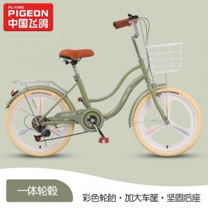 飞鸽儿童自行车女孩6-10-15岁成人通勤公主车中大童学生脚踏单车