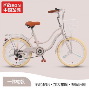 飞鸽儿童自行车女孩6-10-15岁成人通勤公主车中大童学生脚踏单车