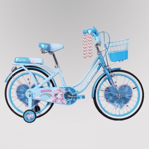 BRIONA 18" Bike Children's Princess Bicycle Girl Bicycle Pediatric walker