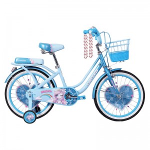 BRIONA 18" Bike Children's Princess Bicycle Girl Bicycle Pediatric walker