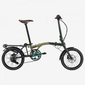 TRIFOLD 5D Trifold 5D hadir dengan mechanical disc brake yang menjamin kenyamanan pengereman