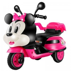 儿童电动车遥控摩托车可坐人充电瓶车手推车男女至岁宝宝三轮车