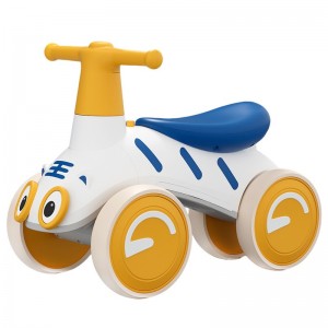 儿童平衡车1-3岁宝宝滑步车四轮无脚踏防侧翻音乐灯光学步车