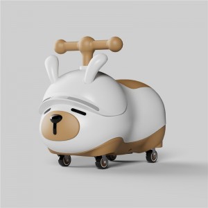 花生扭扭车1-3岁花生溜溜车宝宝滑行车万向轮儿童妞妞玩具滑滑车