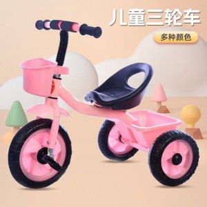 Children's tricycles, multi-functional, lightweight, hand push bikes for 2-6 year old babies, toy bikes for kids