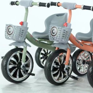 儿童三轮车小孩脚踏车宝宝童车1-6岁带音乐三轮脚踏车自行车