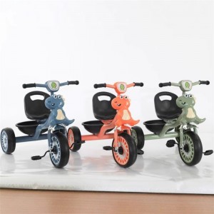 儿童三轮车1-3-6岁自行车婴幼儿三轮车宝宝玩具头灯三轮车